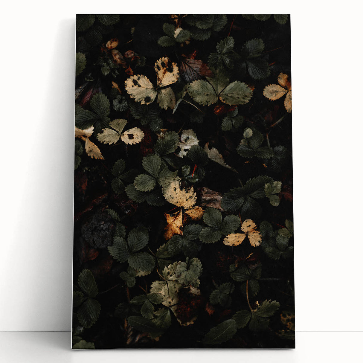 Rustic Forest Leaves Wall Art – Farmhouse Decor with Autumn Charm