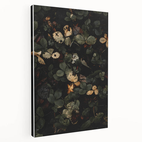Rustic Forest Leaves Wall Art – Farmhouse Decor with Autumn Charm