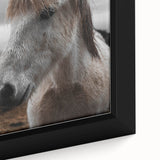 Rustic Horse Portrait Wall Art – Farmhouse Decor with Natural Charm