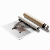 Rustic Horse Portrait Wall Art – Farmhouse Decor with Natural Charm