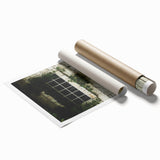 Rustic Stone Wall with Greenery Wall Art – Farmhouse Decor with Natural Charm