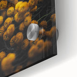 Rustic Yellow Flower Wall Art – Farmhouse Decor with Autumn Elegance