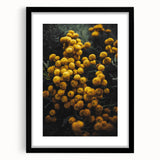 Rustic Yellow Flower Wall Art – Farmhouse Decor with Autumn Elegance