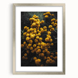Rustic Yellow Flower Wall Art – Farmhouse Decor with Autumn Elegance