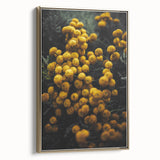 Rustic Yellow Flower Wall Art – Farmhouse Decor with Autumn Elegance