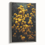 Rustic Yellow Flower Wall Art – Farmhouse Decor with Autumn Elegance