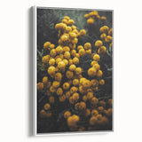 Rustic Yellow Flower Wall Art – Farmhouse Decor with Autumn Elegance