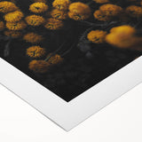 Rustic Yellow Flower Wall Art – Farmhouse Decor with Autumn Elegance