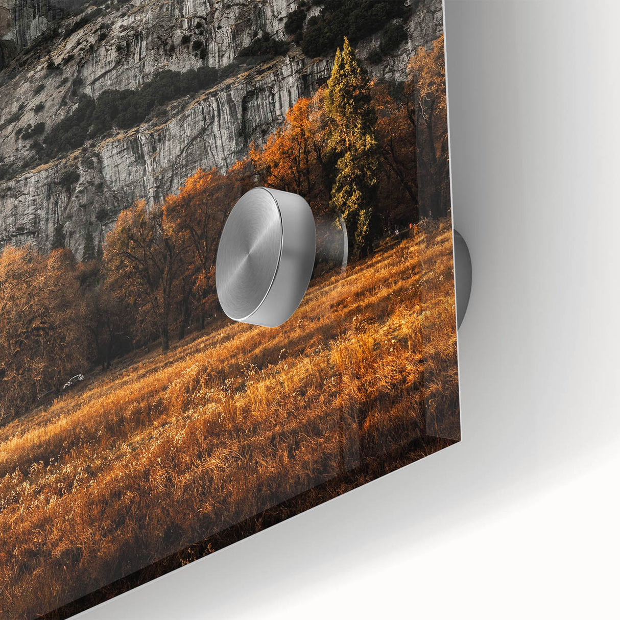 Rustic Mountain Waterfall Wall Art – Farmhouse Decor with Nature’s Beauty