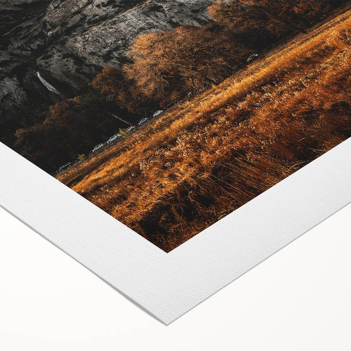 Rustic Mountain Waterfall Wall Art – Farmhouse Decor with Nature’s Beauty