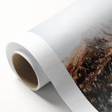 Misty Mountain Sunrise, Rustic Autumn Wall Art Print