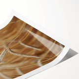 Golden Wheat Field - Rustic Farmhouse Wall Art Decor