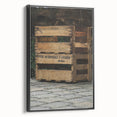 Vintage Wooden Crate - Rustic Wall Art Print