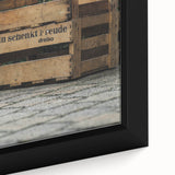 Vintage Wooden Crate - Rustic Wall Art Print