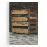 Vintage Wooden Crate - Rustic Wall Art Print