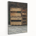 Vintage Wooden Crate - Rustic Wall Art Print