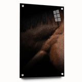 Rustic Wall Art - Close-Up Horse Mane & Coat, Farmhouse Decor Print