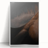 Rustic Wall Art - Close-Up Horse Mane & Coat, Farmhouse Decor Print
