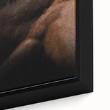 Rustic Wall Art - Close-Up Horse Mane & Coat, Farmhouse Decor Print