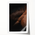 Rustic Wall Art - Close-Up Horse Mane & Coat, Farmhouse Decor Print