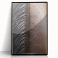 Rustic Wall Art - Horse Mane Texture Close-Up, Farmhouse Decor Print