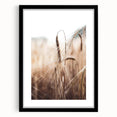 Golden Wheat Field Close-Up, Rustic Country Wall Art