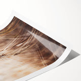 Golden Wheat Field Close-Up, Rustic Country Wall Art