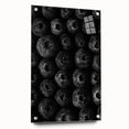 Rustic Wall Art - Black and White Blueberry Texture, Farmhouse Decor