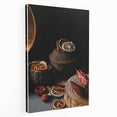 Rustic Wall Art - Dried Citrus & Wood Still Life, Farmhouse Decor Print