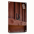 Rustic Wall Art - Horseshoe on Wooden Barn Wall, Farmhouse Decor Print