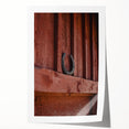 Rustic Wall Art - Horseshoe on Wooden Barn Wall, Farmhouse Decor Print