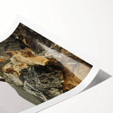 Rustic Wall Art - Bird on Rocks in Desert Landscape, Farmhouse Decor