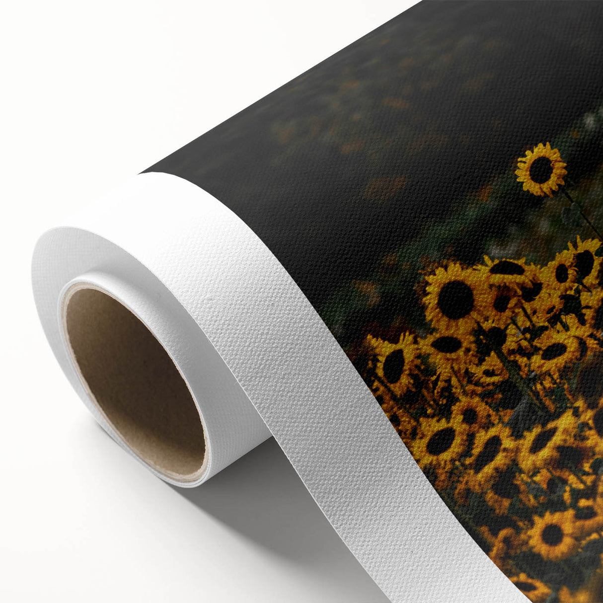 Rustic Wall Art - Sunflower Field at Sunset, Farmhouse Decor Print