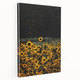 Rustic Wall Art - Sunflower Field at Sunset, Farmhouse Decor Print