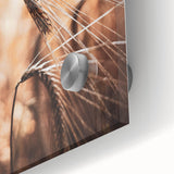 Elegant Wheat Stalk Art Print, Rustic Farmhouse Wall Decor