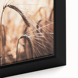 Elegant Wheat Stalk Art Print, Rustic Farmhouse Wall Decor