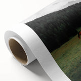 Rustic Wall Art - Horse Grazing in Mountain Valley, Farmhouse Decor Print