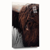 Rustic Wall Art - Close-Up of Highland Cow Fur, Farmhouse Decor Print