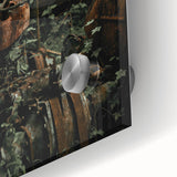 Rustic Wall Art - Abandoned Tractor Overgrown with Vines, Farmhouse Decor