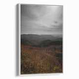 Rustic Wall Art - Expansive Mountain Range Landscape, Farmhouse Decor Print