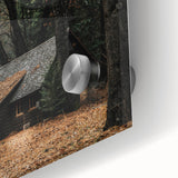 Rustic Wall Art - Cabin in the Woods, Farmhouse Decor, Cozy Nature Print