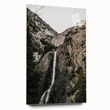 Rustic Wall Art - Majestic Mountain Waterfall, Farmhouse Decor Print