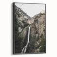 Rustic Wall Art - Majestic Mountain Waterfall, Farmhouse Decor Print