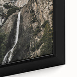 Rustic Wall Art - Majestic Mountain Waterfall, Farmhouse Decor Print