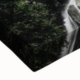 Rustic Wall Art - Majestic Mountain Waterfall, Farmhouse Decor Print