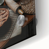 Rustic Wall Art - Homemade Pie and Kitchen Still Life for Farmhouse Charm