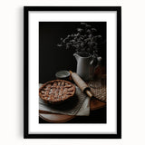 Rustic Wall Art - Homemade Pie and Kitchen Still Life for Farmhouse Charm