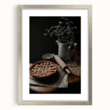 Rustic Wall Art - Homemade Pie and Kitchen Still Life for Farmhouse Charm
