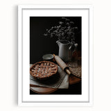 Rustic Wall Art - Homemade Pie and Kitchen Still Life for Farmhouse Charm