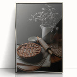 Rustic Wall Art - Homemade Pie and Kitchen Still Life for Farmhouse Charm